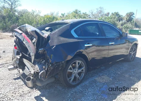 2014 Nissan Maxima 3.5 Sv из США, поврежденный, VIN 1N4AA5AP4EC446903